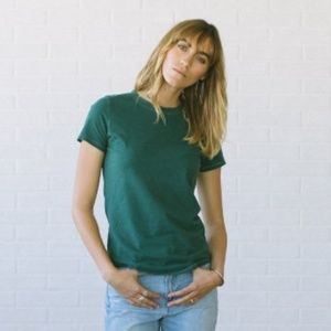 Tradlands green girlfriend shirt